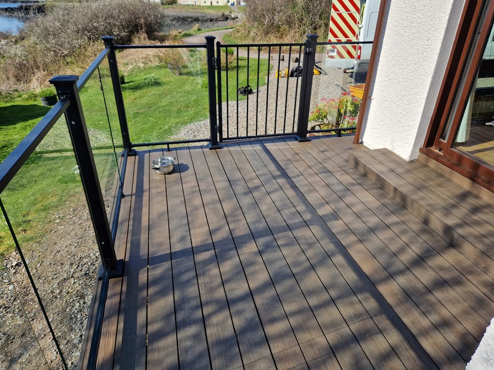Decking installation project 10 in Scotland - Professional decking by Glenhaus Garden Rooms